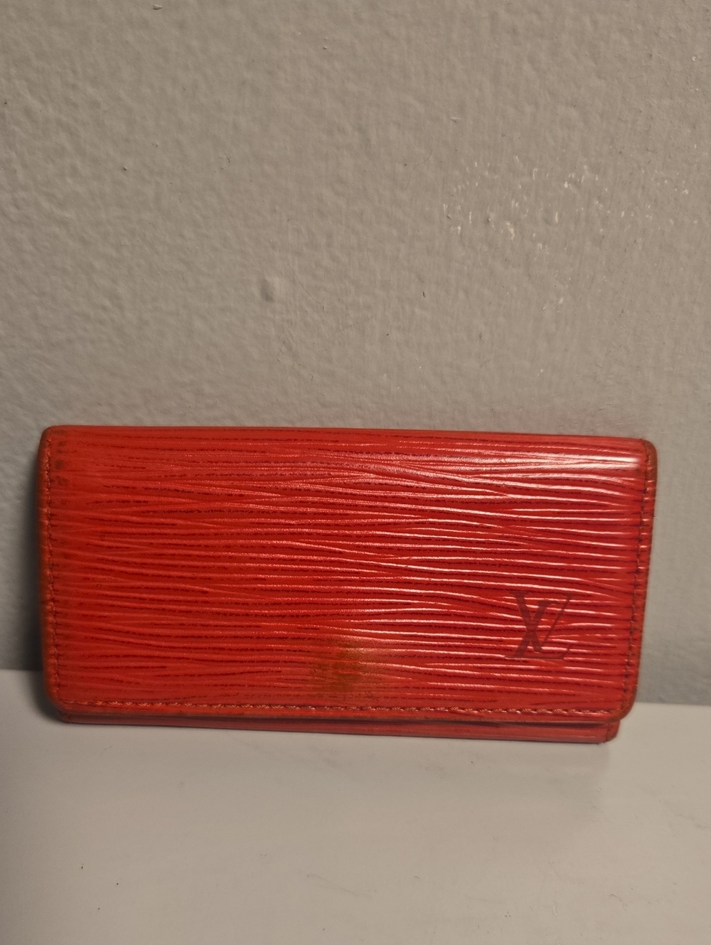 Louis Vuitton Red Epi Leather Keyholder